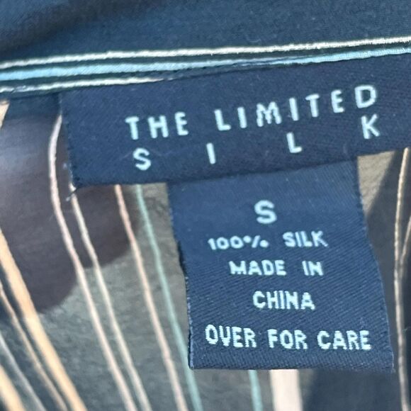 90s Silk Blouse Cardigan by The Limited size Medium - Picture 8 of 13